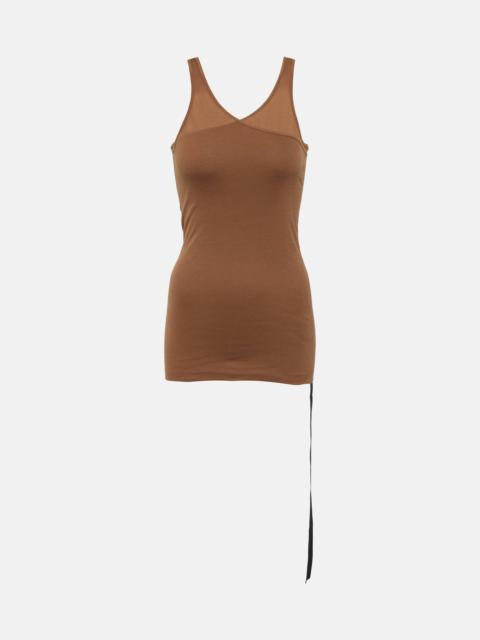 DRKSHDW Double Ziggy cotton tank top