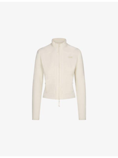 Fleece Lounge FItted Jacket