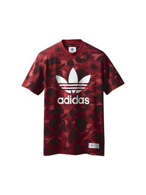 BAPE x adidas adicolor T-Shirt 'Raw Red'