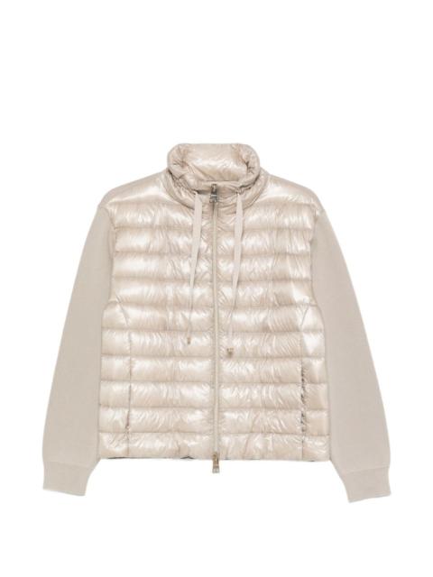 quilted zip jacket