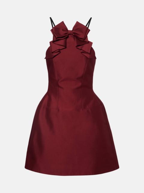 Bow-detail minidress