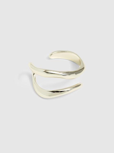 Sculptural Illusion Cuff Bracelet
