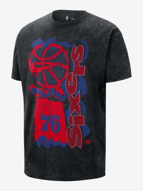 Philadelphia 76ers Courtside Men's Nike NBA Max90 T-Shirt