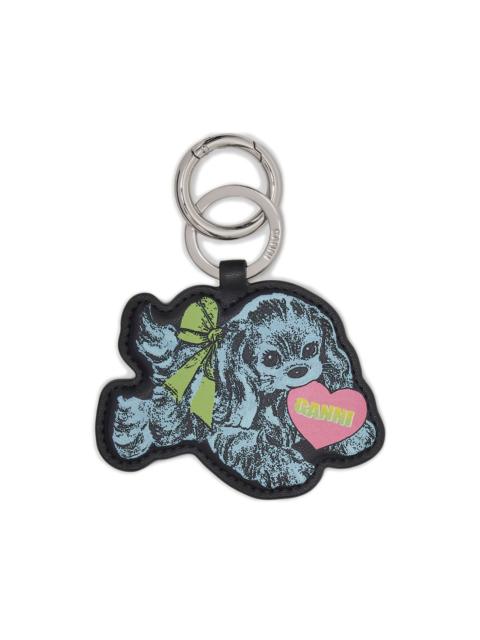 Blue Puppy keyring