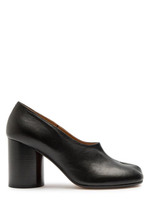 Maison Margiela Tabi 80 Grained Leather Pumps