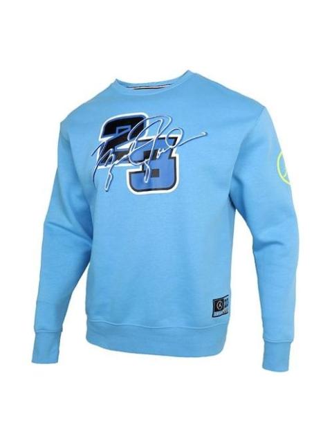 Air Jordan MENS Sport DNA Print Basketball Crew-neck Blue DD3877-412