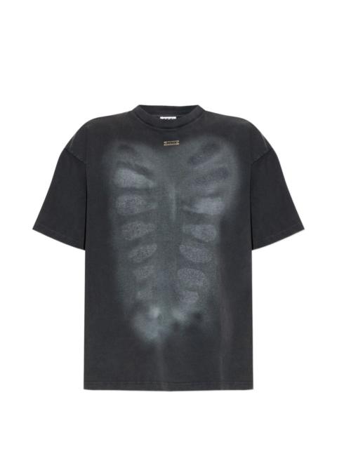 skeleton plaque T-shirt
