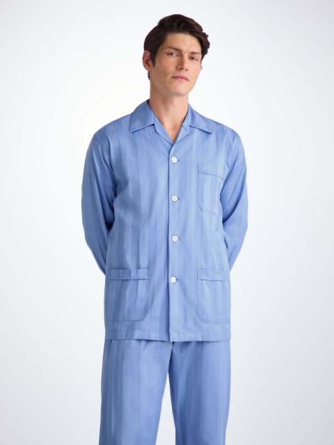 Men's Classic Fit Pyjamas Lingfield Cotton Satin French