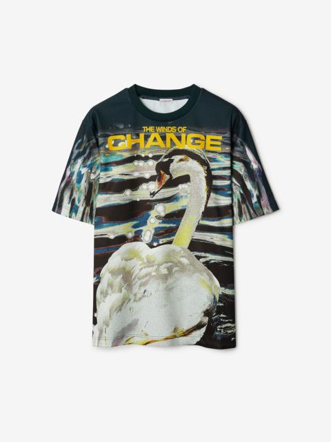 Swan Print T-shirt