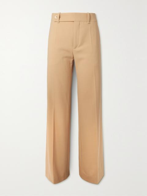 Wool-blend Wide-leg Pants