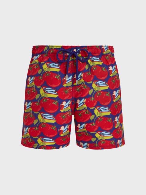 MEN SWIM TRUNKS SARDINE AND TOMATO