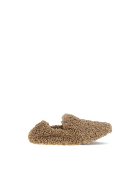 shearling loafers