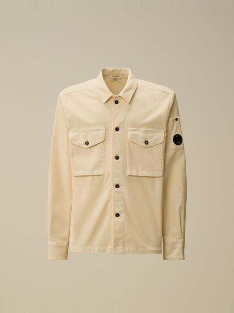 Corduroy Lens Button Overshirt