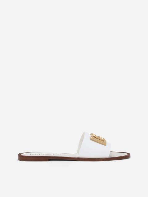 Calfskin sliders