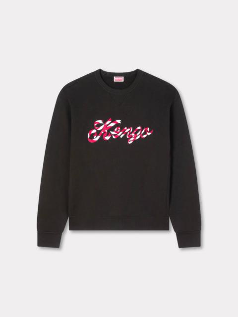 'KENZO Winter Holidays' embroidered sweatshirt in cotton