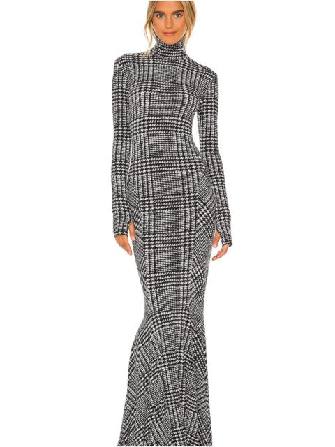 Long Sleeve Turtle Fishtail Gown