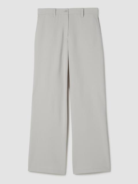 Washable Flex Ponte Wide Trouser Pant