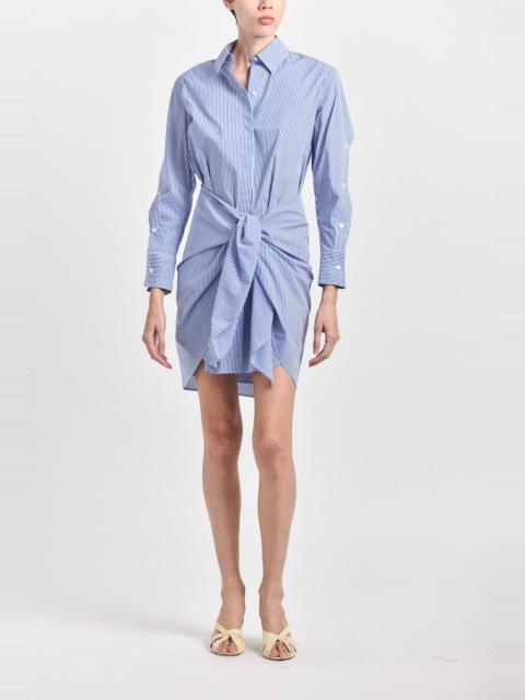 CHARLOTTE TIE WAIST SHIRT DRESS