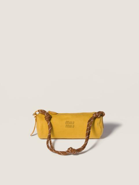 Gabardine  pouch