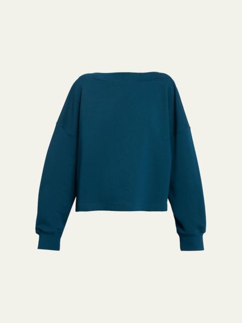 Boatneck Oversized Sweatshirt