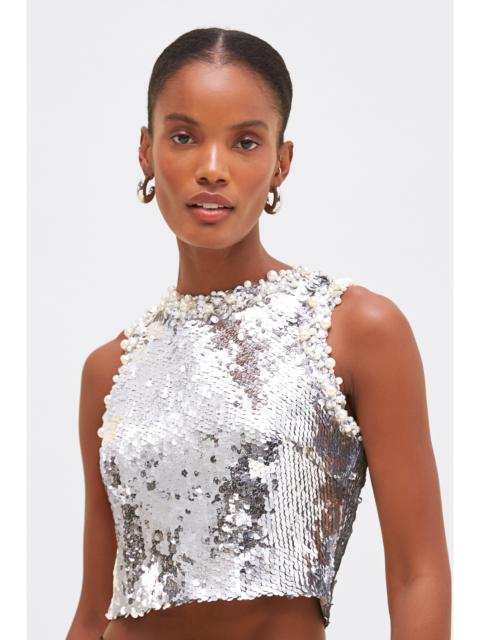MOONLIGHT SEQUIN TOP