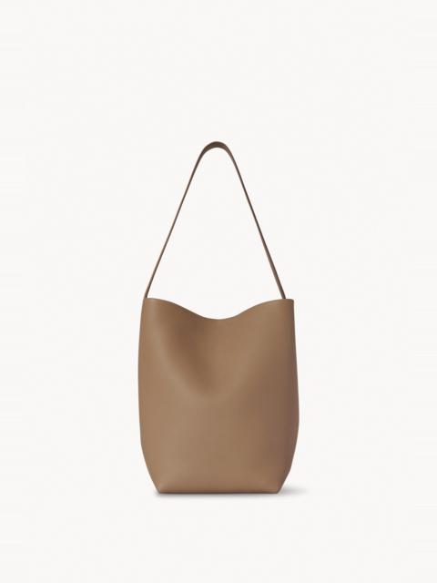 Medium N/S Park Tote Bag in Leather