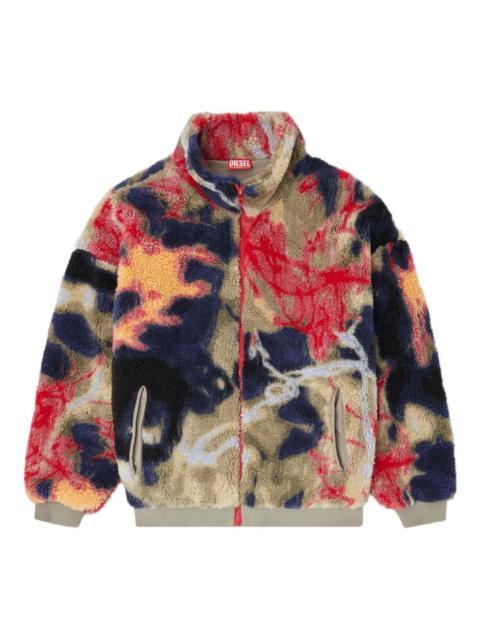 S-LUKE jacquard fleece jacket
