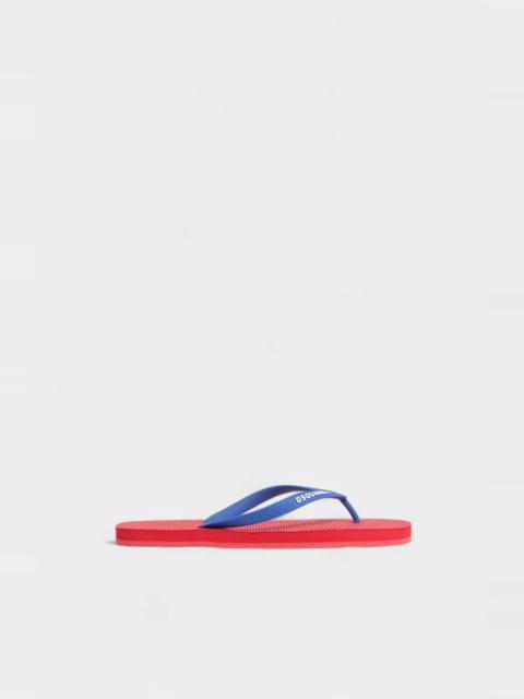 DSQUARED2 LOGO FLIP FLOPS