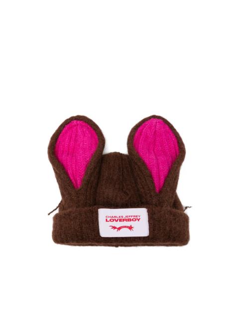 Artisanal rabbit beanie