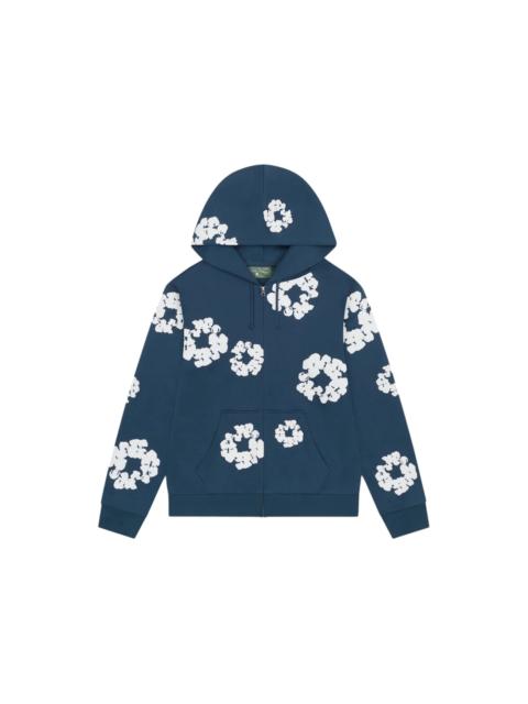 Denim Tears Cotton Wreath Zip Hoodie Navy