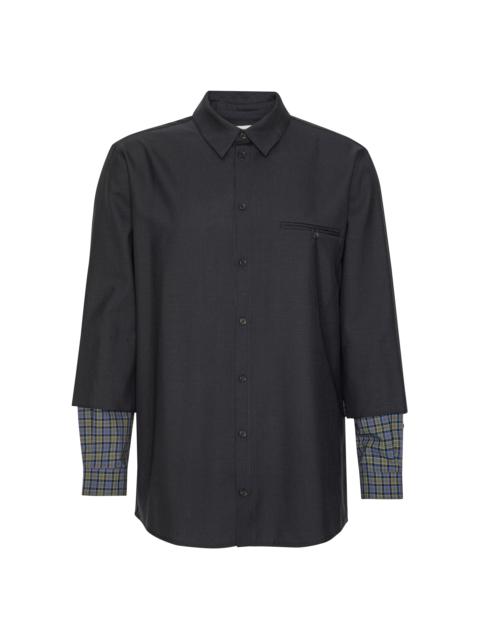 BLOU SHIRT - TROPICAL NAVY