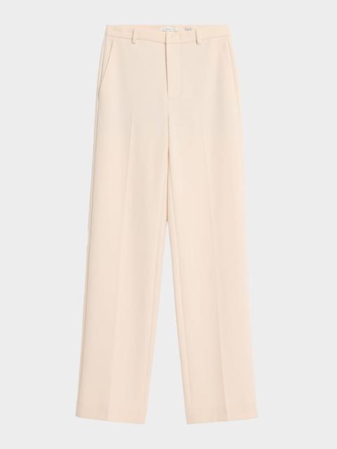 High-Rise Tailored Trousers
