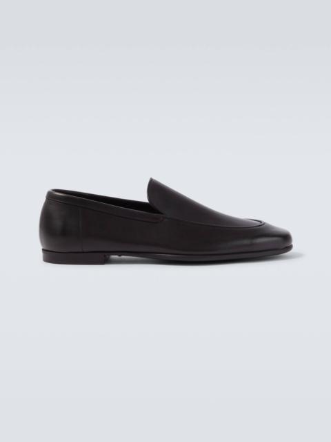 Tyne leather loafers