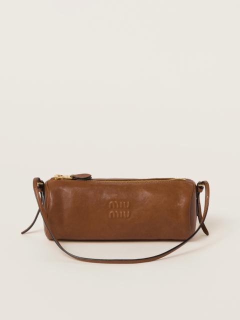 Nappa leather pouch