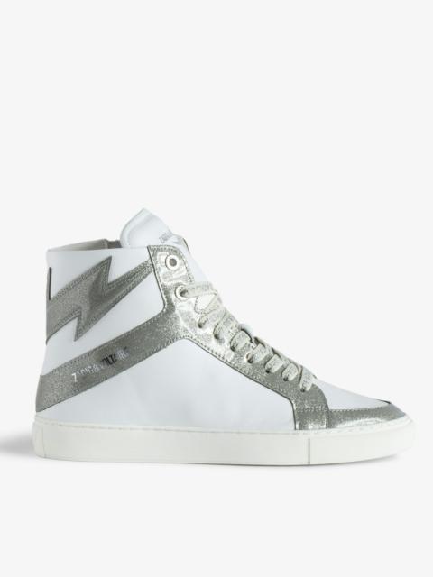 ZV1747 High Flash High-Top Trainers