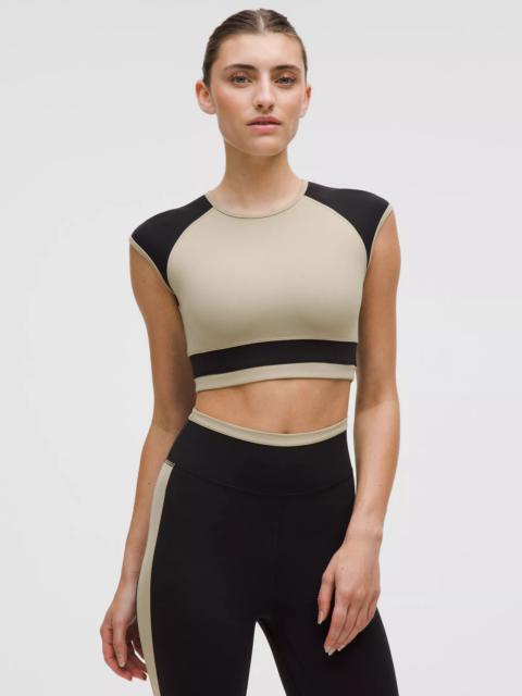 Nulu Cropped Short-Sleeve Shirt *Retro Remix Set