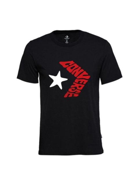 Converse Bubble Chevron Tee 'Black' 10018870-A01