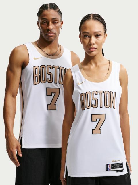 Jaylen Brown Boston Celtics City Edition Men's Nike NBA Swingman Jersey