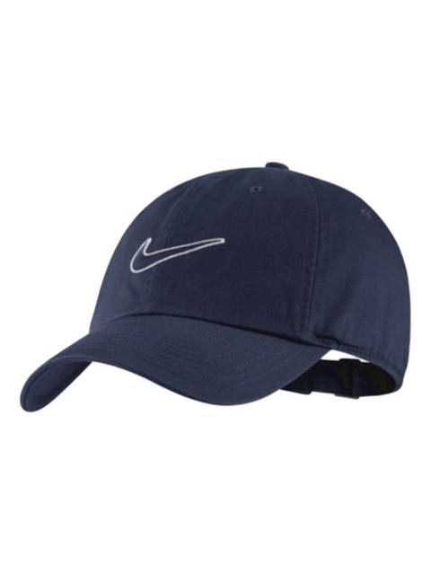Nike Sportswear Heritage 86 Adjustable Cap 'Navy Blue' 943091-451