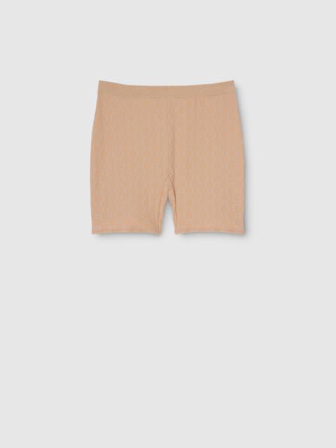 GG jersey jacquard shorts