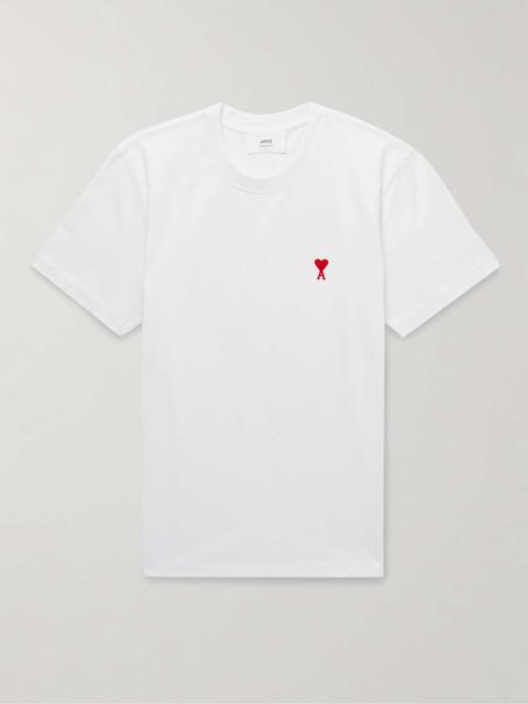 Logo-Embroidered Cotton-Jersey T-Shirt