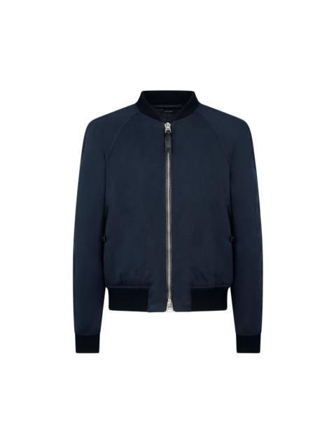 FLUID GABARDINE BOMBER