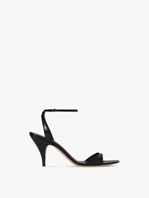 Vika Ankle Strap Heel in Leather