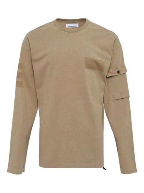 pocket long-sleeve T-shirt