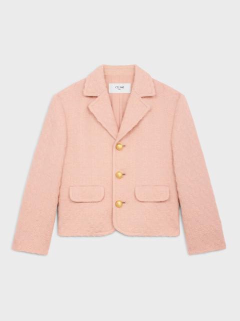 garance jacket in wool natté