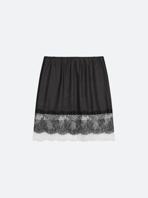 LACE SLIP SKIRT