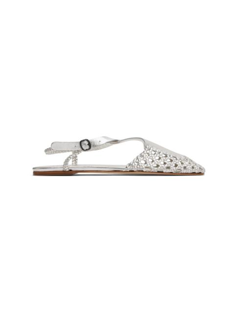 Silver Reixa Metallic Sandals
