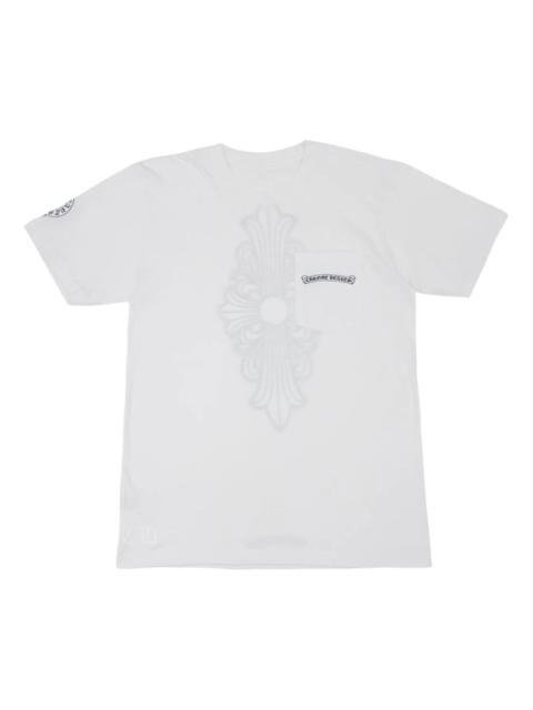 Chrome Hearts Floral Cross T-Shirt 'White' CHFC544