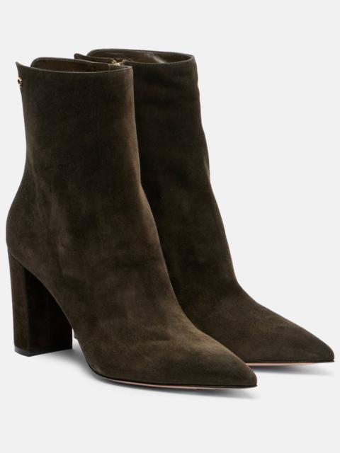 Lyell 85 suede ankle boots