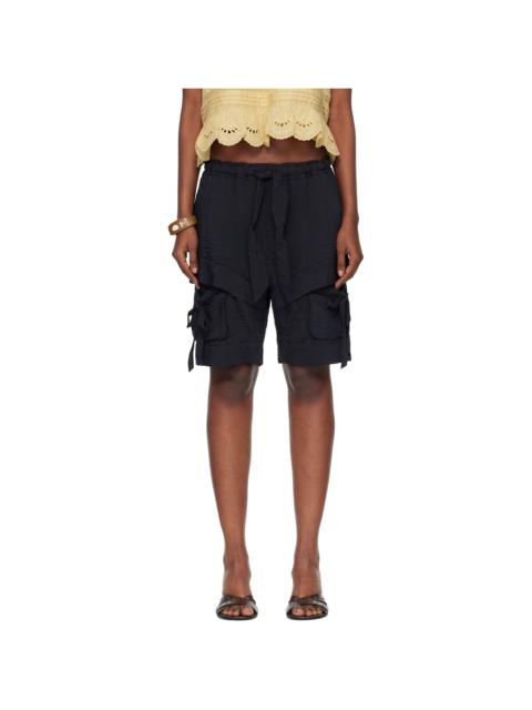 Black Bermia Shorts